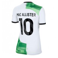 Liverpool Alexis Mac Allister #10 Vonkajší Ženy futbalový dres 2023-24 Krátky Rukáv